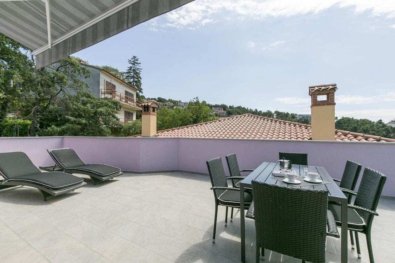 Apartmani Astrid Rabac Buitenkant foto